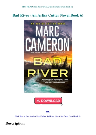 PDF READ Bad River (An Arliss Cutter Novel Book 6)