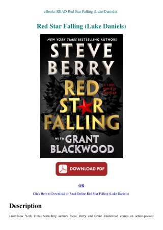 eBooks READ Red Star Falling (Luke Daniels)