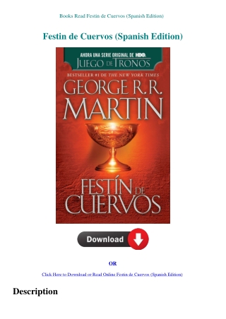 Books Read Festin de Cuervos (Spanish Edition)