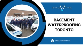Reliable Exterior Basement Waterproofing in Toronto