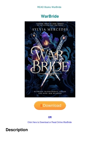 READ Books WarBride