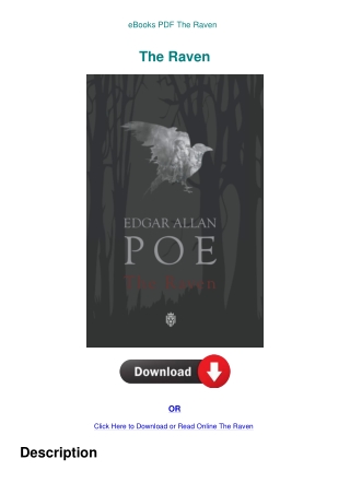 eBooks PDF The Raven