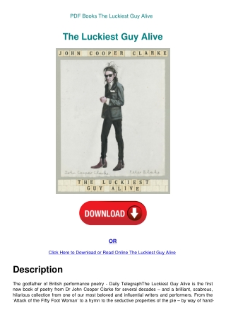 PDF Books The Luckiest Guy Alive