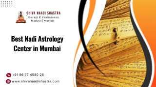 Future Prediction Nadi Astrologer in Mumbai