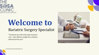 Best Bariatric Surgeon in Miami