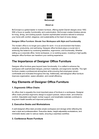 Designer Office Furniture (1)