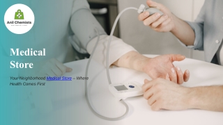 Medical Store in Panchkula