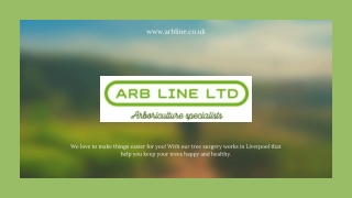 Tree Surgery Warrington