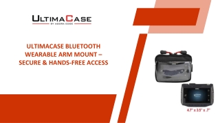 Durable Bluetooth Wearable Arm Mount for WT6000 & WT6300 | UltimaCase