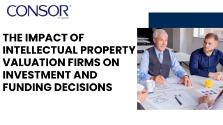 The Impact of Intellectual Property Valuation Firms on Investment and Funding De