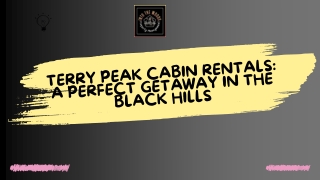 Cozy Terry Peak Cabin Rentals for a Perfect Getaway