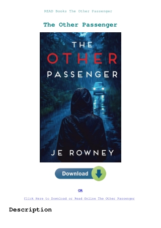 READ Books The Other Passenger