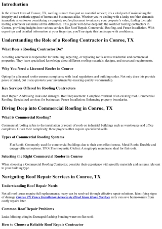 Navigating the Roofing Landscape: A Comprehensive Guide to Roofing Contractors i