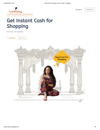 Short Term Personal Loan in India