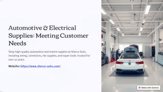 Automotive & Electrical Supplies