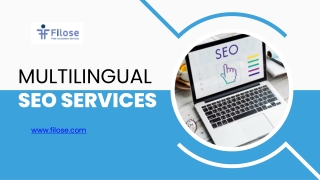 Multilingual SEO Services by Filose