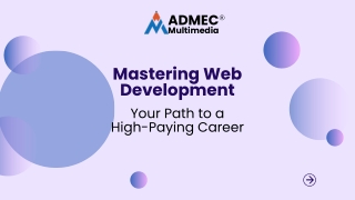 Mastering Web Development: Your Path to a High-Paying Career