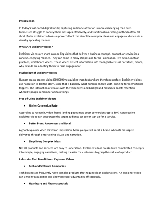 whywedoneedexplainervideos