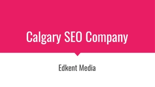 Calgary SEO Company