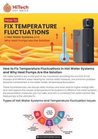 How to Fix Temperature Fluctuations