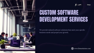 Custom Software Development Services | Scalable & Tailored Solutions