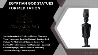 Egyptian God Statues For Meditation