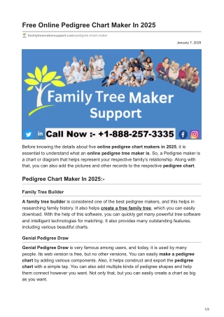 Pedigree Chart Maker