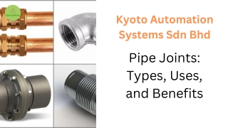 Pipe Joints Types, Uses, and Benefits
