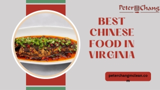 Best Chinese Food in Virginia | Quality Ingredients Used