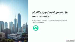 Top Mobile App Development Services in New Zealand