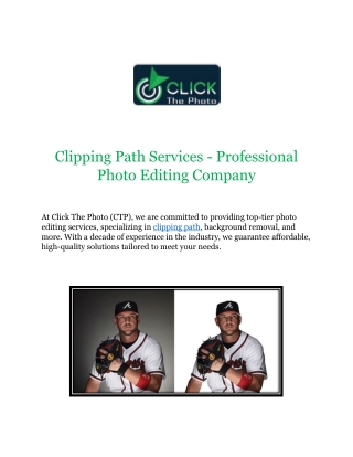 Clipping Path Services 2