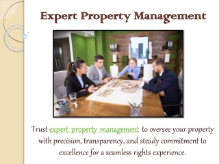 Expert Property Management