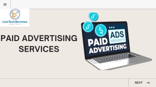 Paid Advertising Services