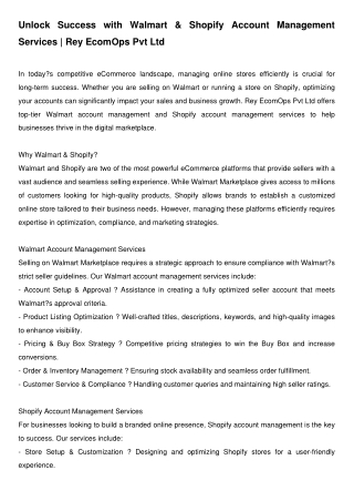 Walmart_Shopify_Account_Management