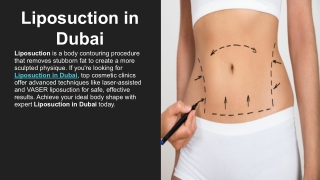 Liposuction in Dubai