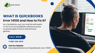 What is QuickBooks Error 14106 and How to Fix It