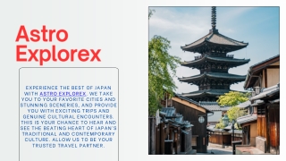 Customized Japan family tours from Chennai