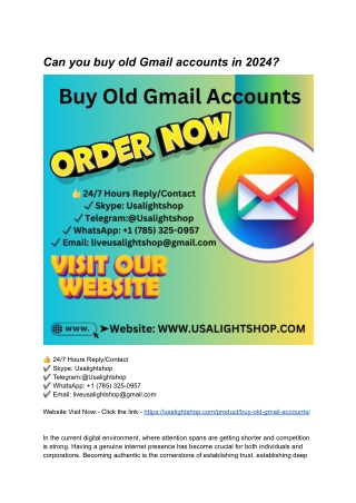Can you buy old Gmail accounts in 2024_ (1)