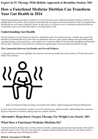 Doctor Recommended Integrative Women’s Health With Positive Results in Springfie