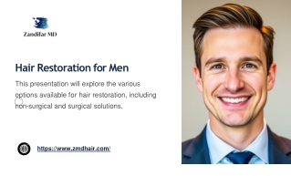 Non Prescription Hair Loss Treatments | ZMD Hair