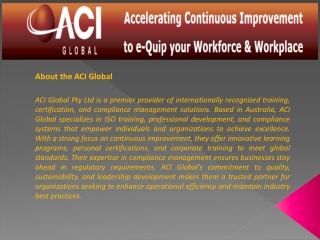 ISO Compliance Management Systems