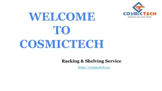 Racking & Shelving Service