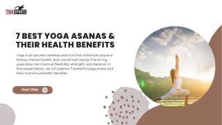 Top 7 Benefits of YOGA | TIDA Sports