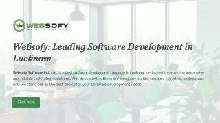 Websofy - Your Path to Digital Excellence!