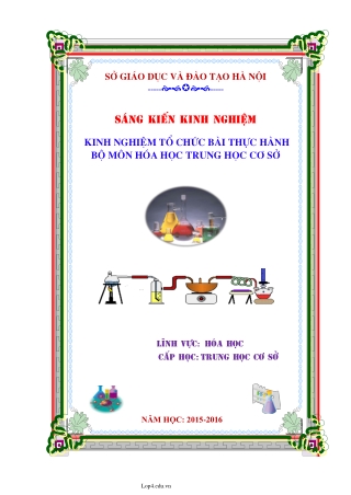 SKKN Một số biện pháp tích hợp bảo vệ môi trường trong môn địa lý THCS