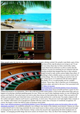 Make Your Money Last A Great Online Casino