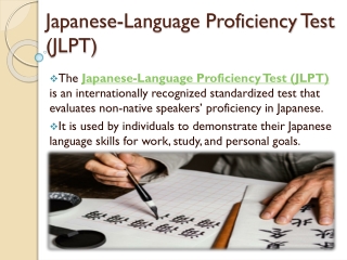 Japanese-Language Proficiency Test