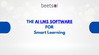 The AI LMS Software for Smart Learning