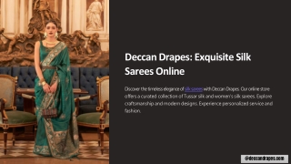 Silk Sarees Online | Tussar Silk Sarees | Women Silk Sarees