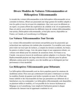 voiture télécommandée (5)